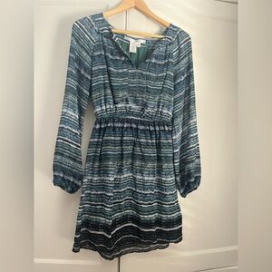 Max Studio Striped Mini Dress